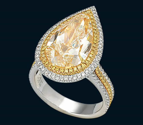Yellow Diamond Ring Settings